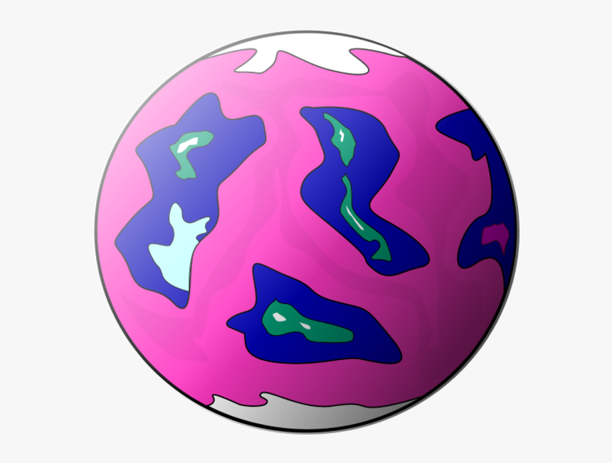 Earth Planet Vector Clip Art Wikiclipart - Earth Clipart, HD Png Download