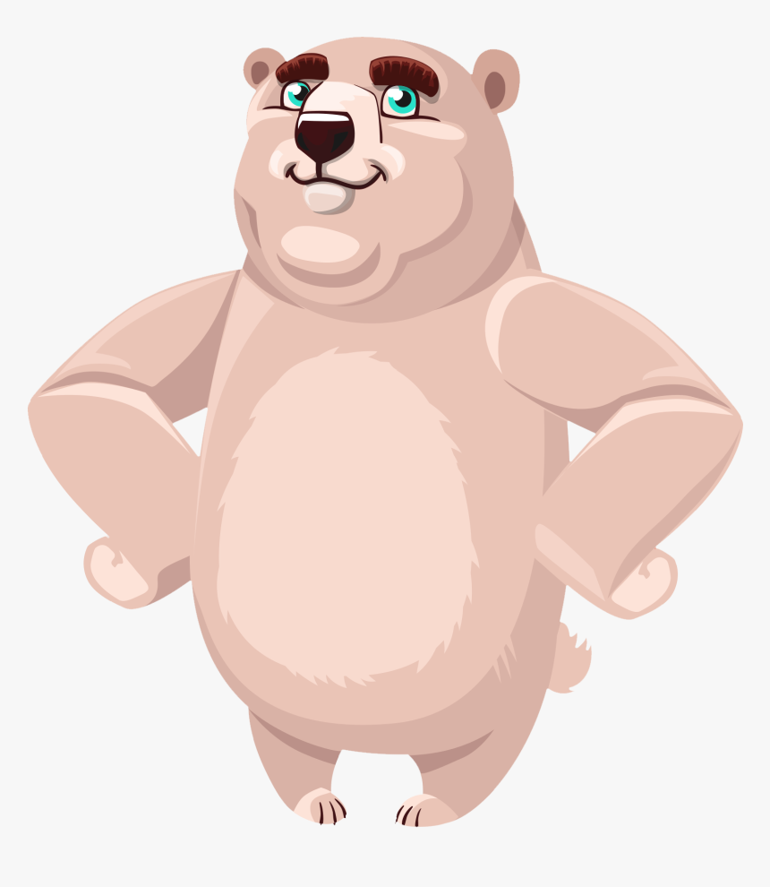 Transparent Teddy Bear Vector Png - Transparent Bear Vector Png, Png Download