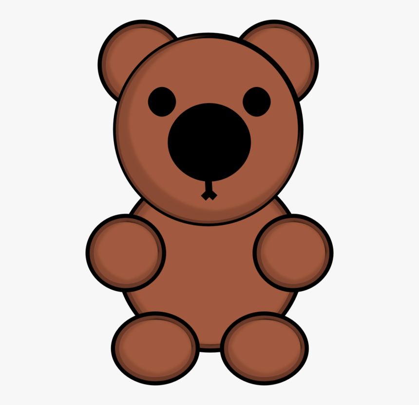 Teddy Bear,carnivoran,bear - Teddy Bear, HD Png Download