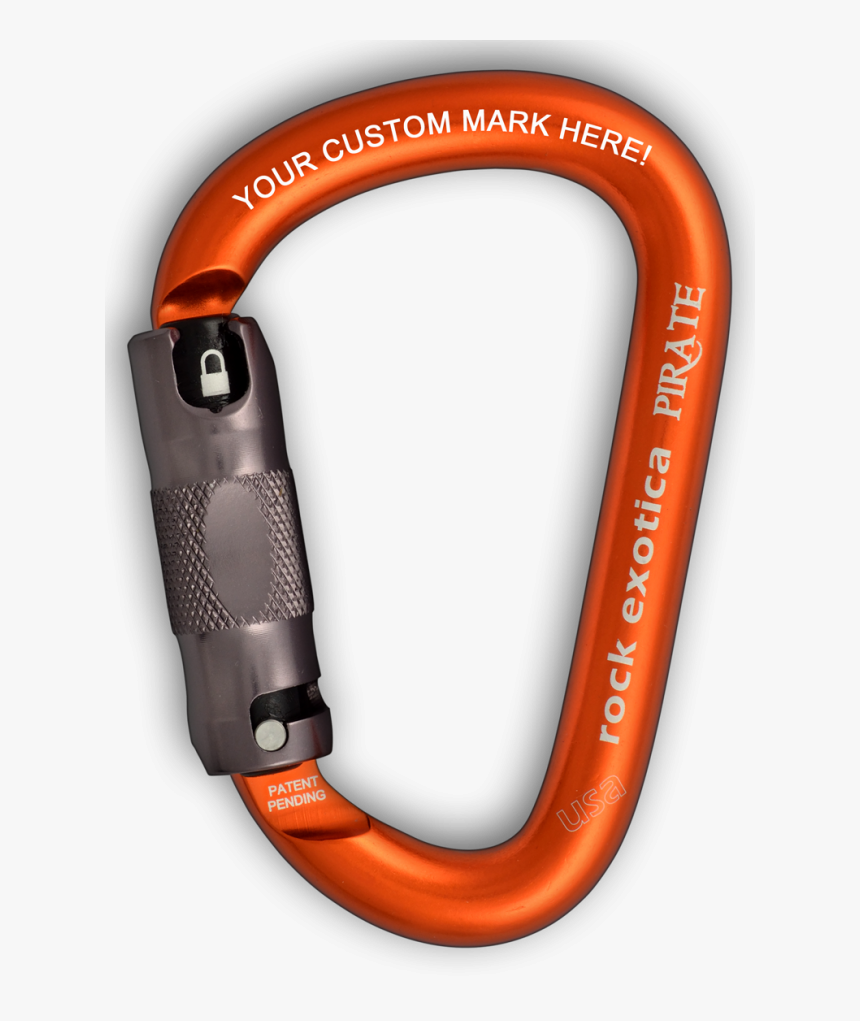 Pirate - Custom Marked - Carabiner, HD Png Download