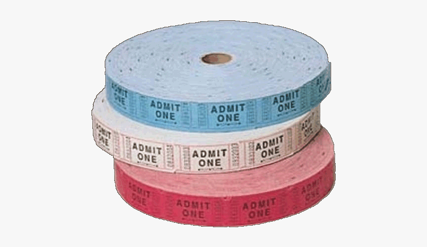 “admit One” Tickets - Label, HD Png Download