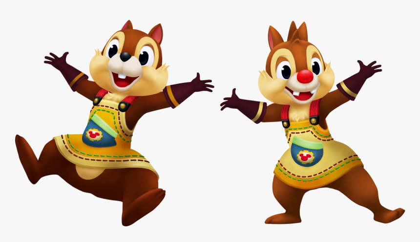 Chip And Dale Png - Chip And Dale Kingdom Hearts, Transparent Png