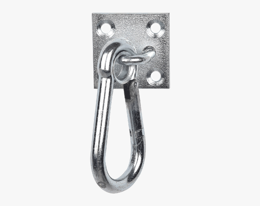 Carabiner Hook On Wall Plate - Carabiner, HD Png Download