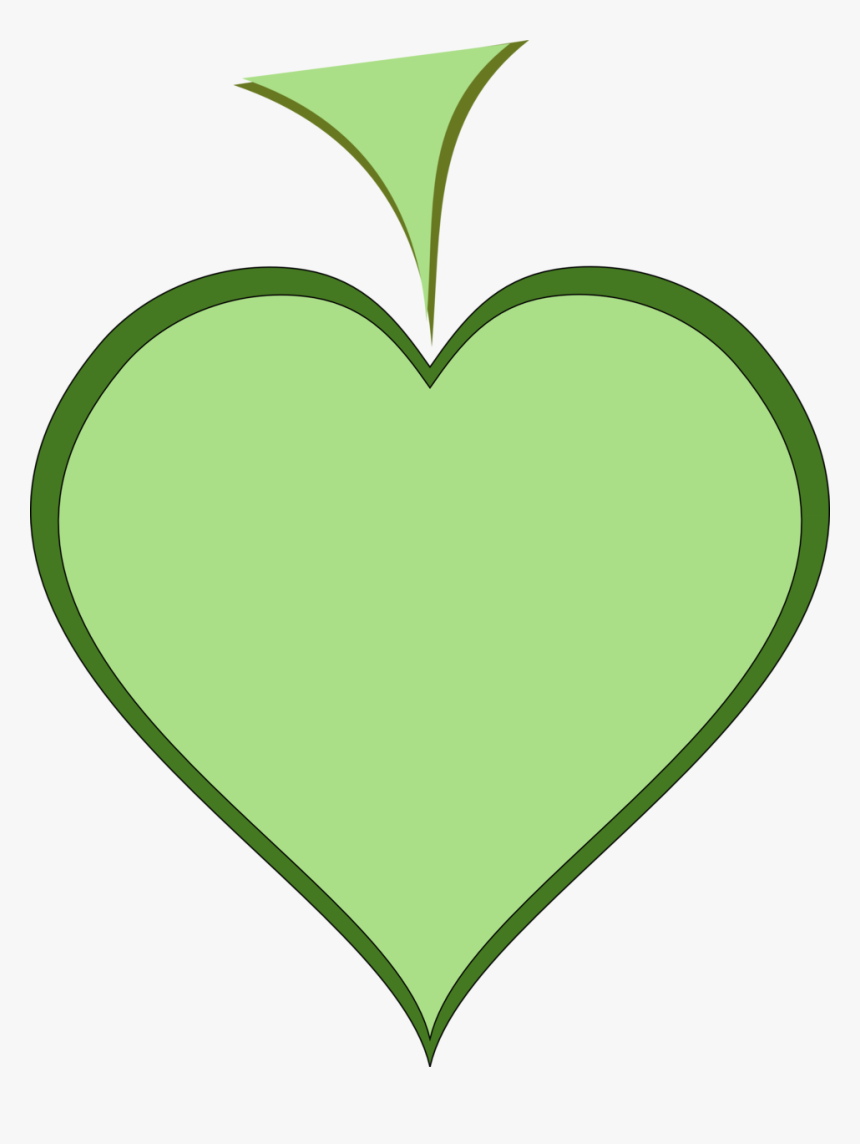 Transparent Green Heart Png - Green Heart Gif Png, Png Download