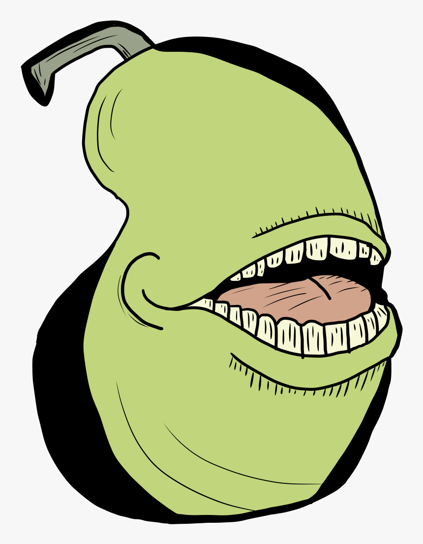 Nose Cheek Mouth Clip Art - Cartoon, HD Png Download