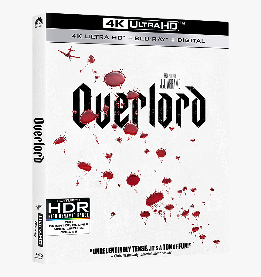 Overlord 2018 Blu Ray, HD Png Download