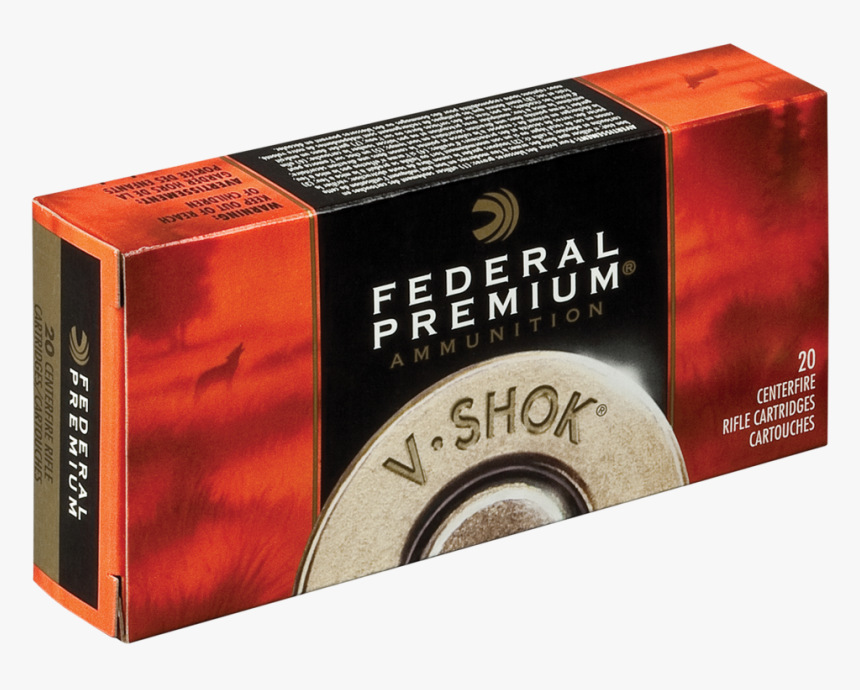 Transparent Bullet Casing Png - Federal Premium 243 Ammo, Png Download