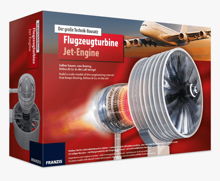 Jet-engine - Modellino Turbina Aereo, HD Png Download