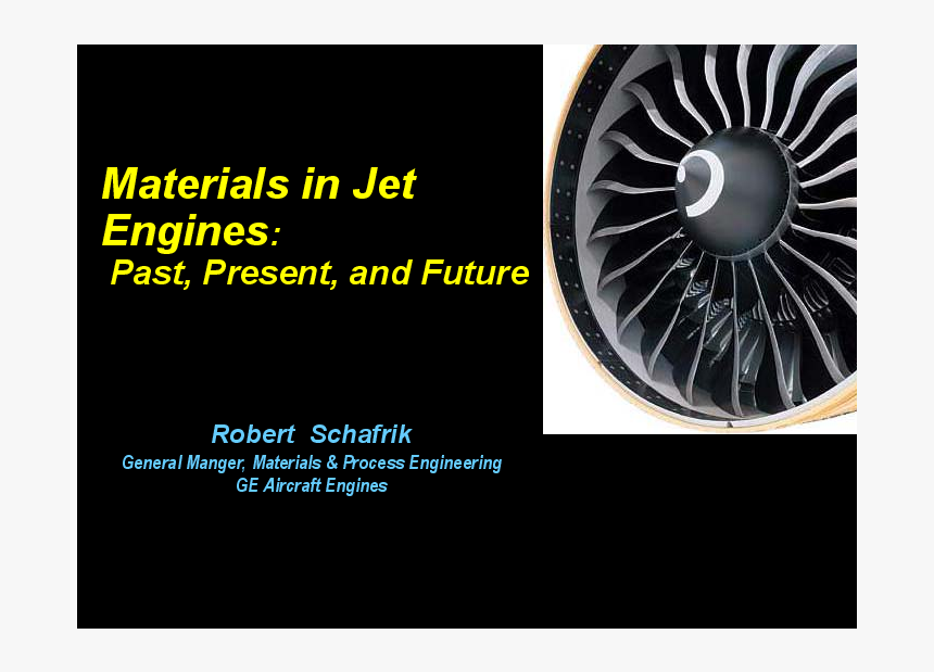 Materials Used In Jet Engines, HD Png Download