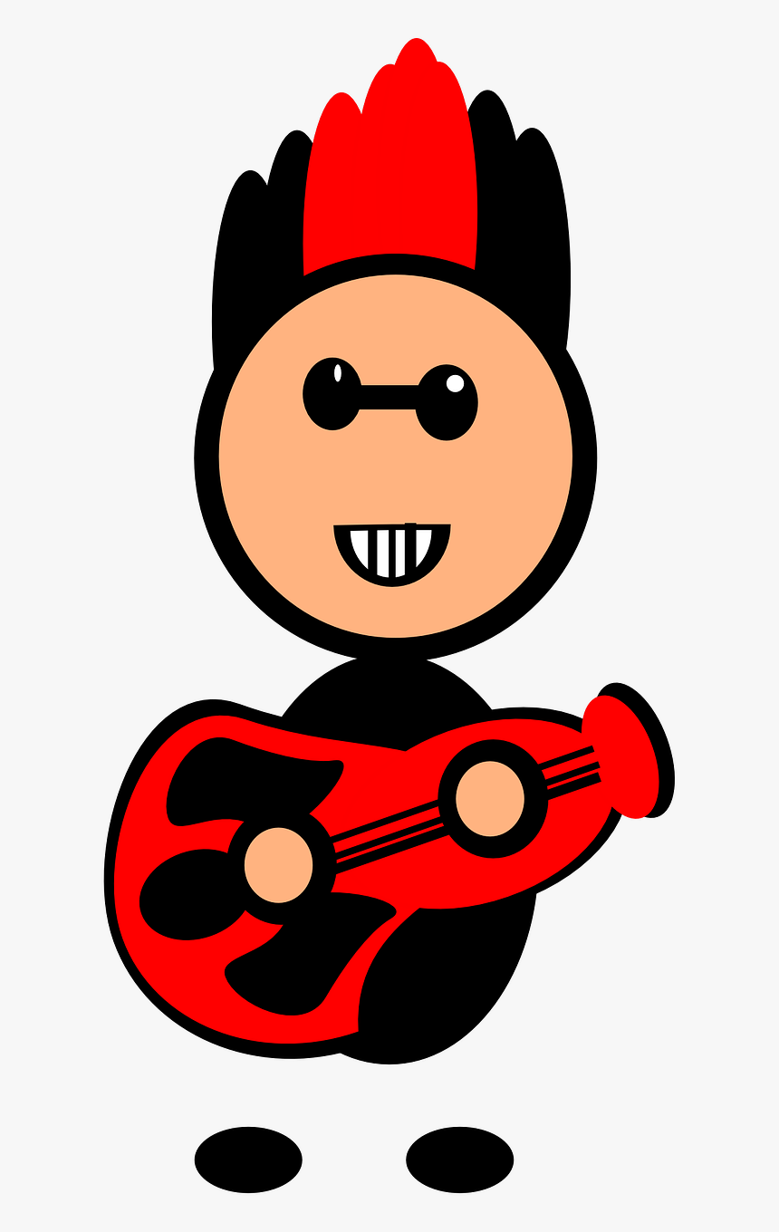 Rock Star Cartoon Png, Transparent Png