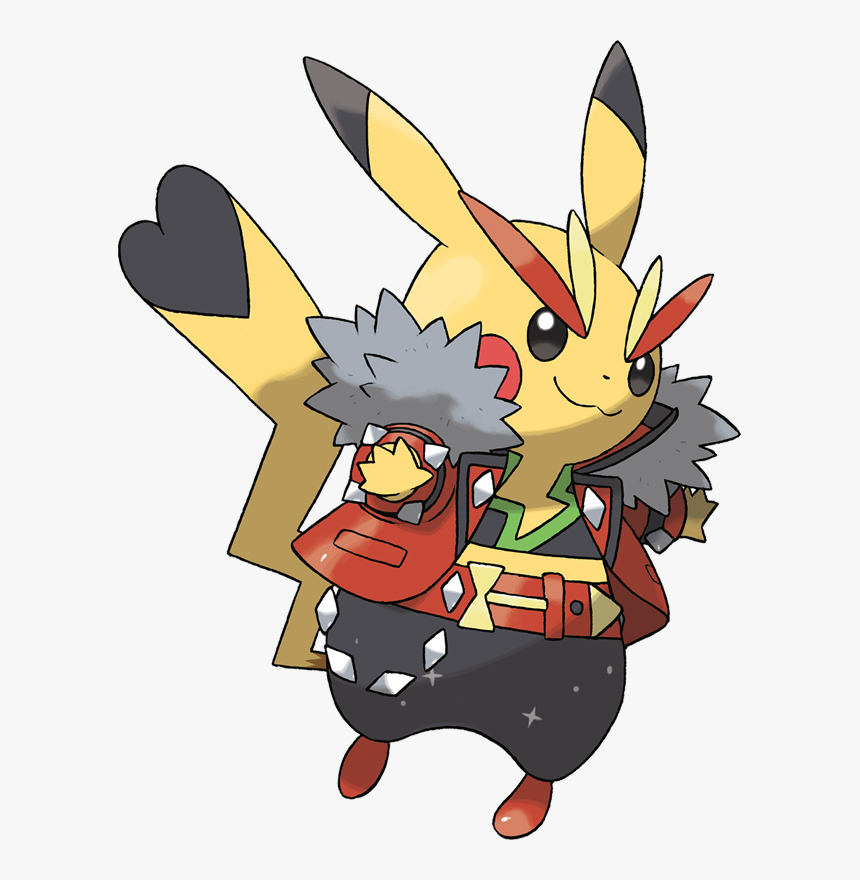 Cosplay Pikachu Rockstar, HD Png Download