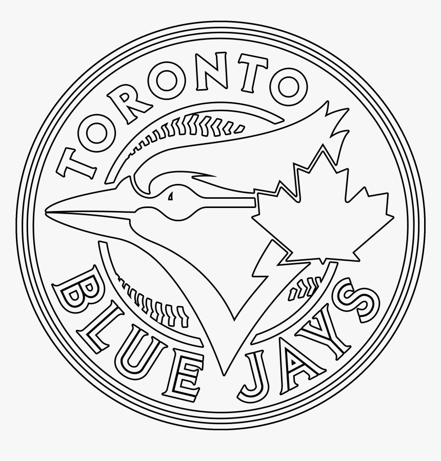 Blue Jays Colouring Pages, HD Png Download