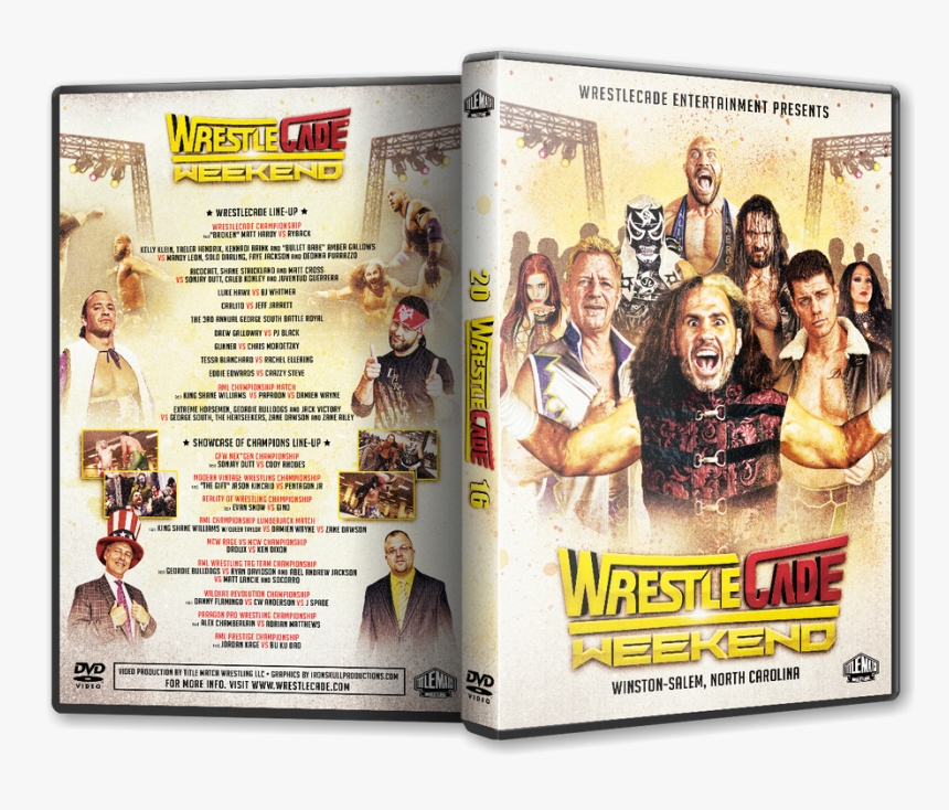 Wrestlecade Weekend 3dcover - Flyer, HD Png Download