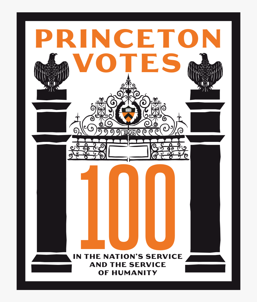 Princeton Vote100 Logo - Poster Making For 100% Votes, HD Png Download