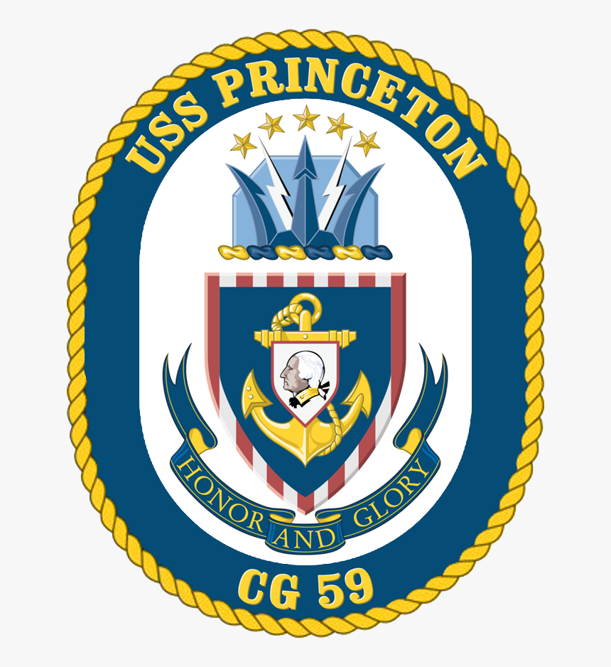 Uss Princeton Cg-59 Crest - Uss Winston S Churchill Crest, HD Png Download
