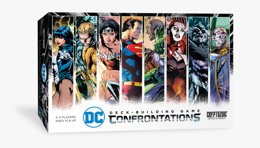 Dc Comics Deck Building Game Confrontation, HD Png Download