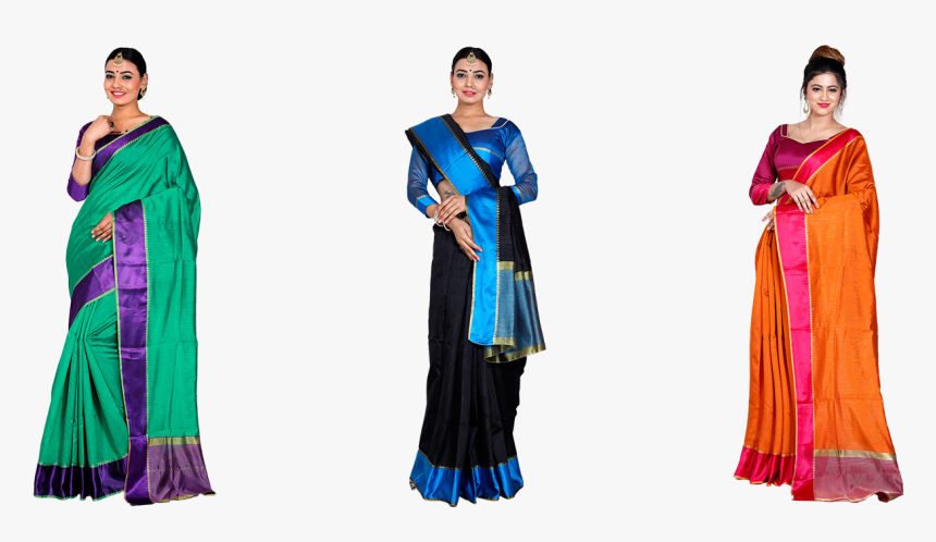 Shruthi 3 Aura Silk Saree Collections - Costume, HD Png Download
