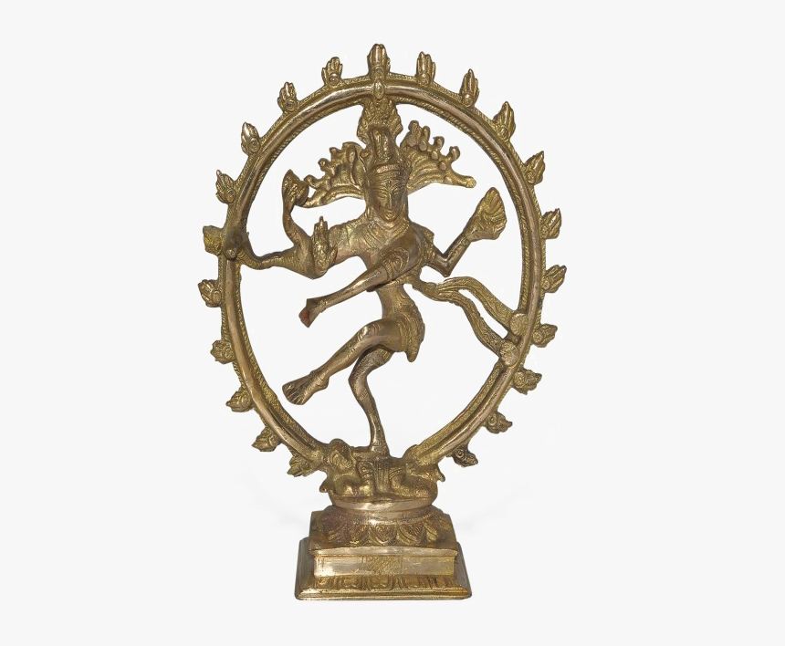 Nataraja Images Png - 1950 Cast Brass Hindu Nataraja Shiva Statue, Transparent Png