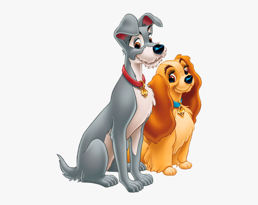 Cartoon Disney Lady And The Tramp, HD Png Download