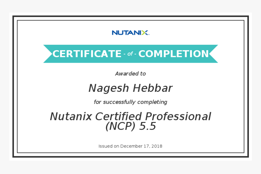 Nutanix, HD Png Download