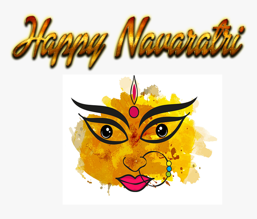 Happy Navaratri Hd Png Images - Shubho Bijoya In Bengali Font, Transparent Png