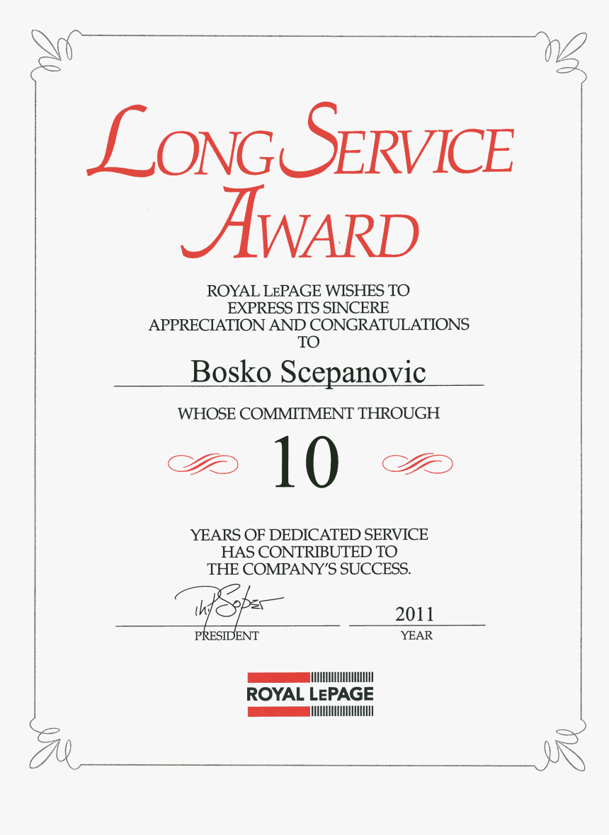 Clip Art Award Templates - Royal Lepage, HD Png Download