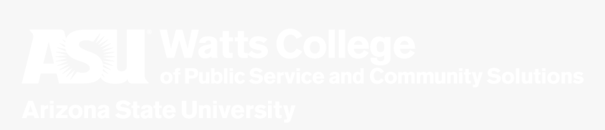 Asu Watts College Of Public Service And Community Solutions - Printing, HD Png Download