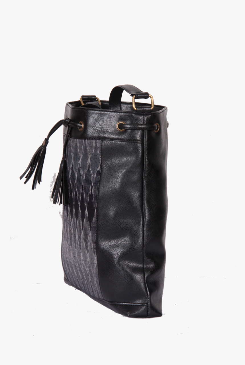 Ikat On Vegan Leather Sling - Leather, HD Png Download