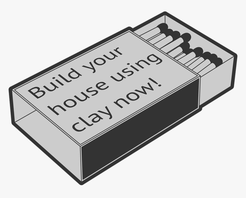 Matchbox, Box, Matches, Advertise - Colouring Pic Of Match Box, HD Png Download