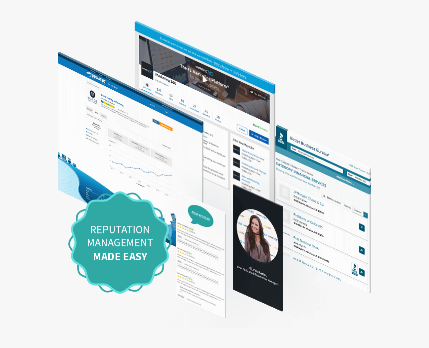 Reputation Management Platform Overview - 360 Marketing Business Card ...