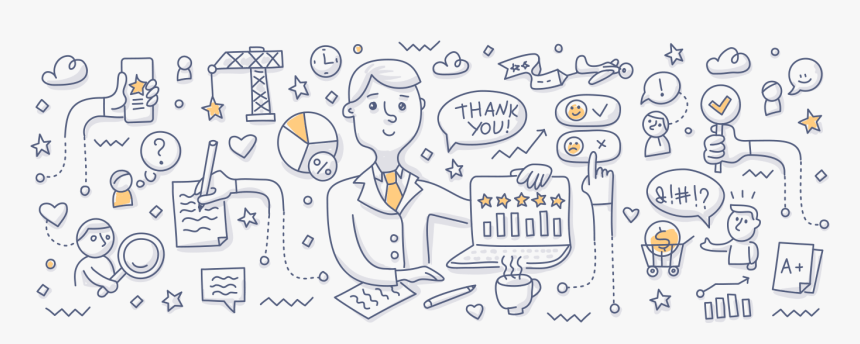 Customer Success Cartoon, HD Png Download