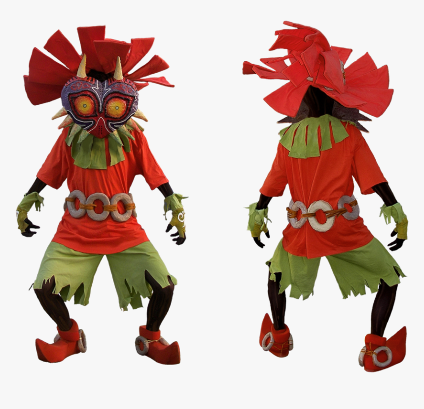 A Better View Of My Skull Kid Cosplay - Illustration, HD Png Download
