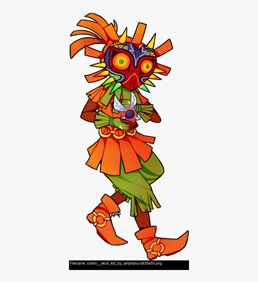 Skull S Cosplay Stuff - Skull Kid Comic, HD Png Download