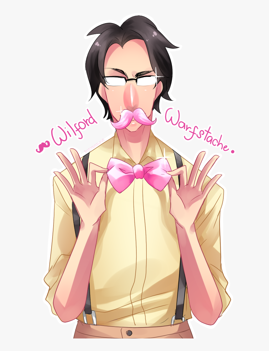Wilford Warfstache Anime Version, HD Png Download