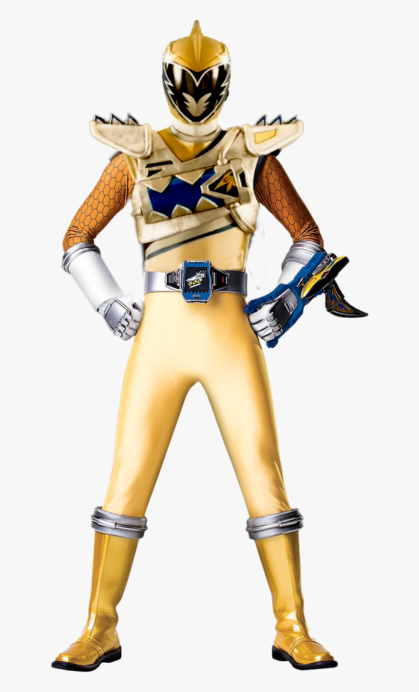 Power Rangers Dino Super Charge Gold Ranger HD Png Download 