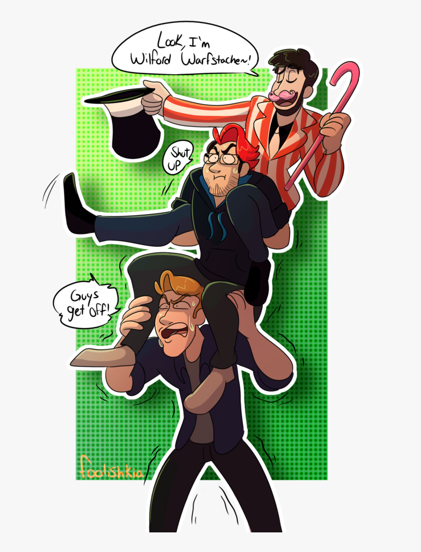 Wilford Warfstache Quotes - Wilford Warfstache X Darkiplier, HD Png Download