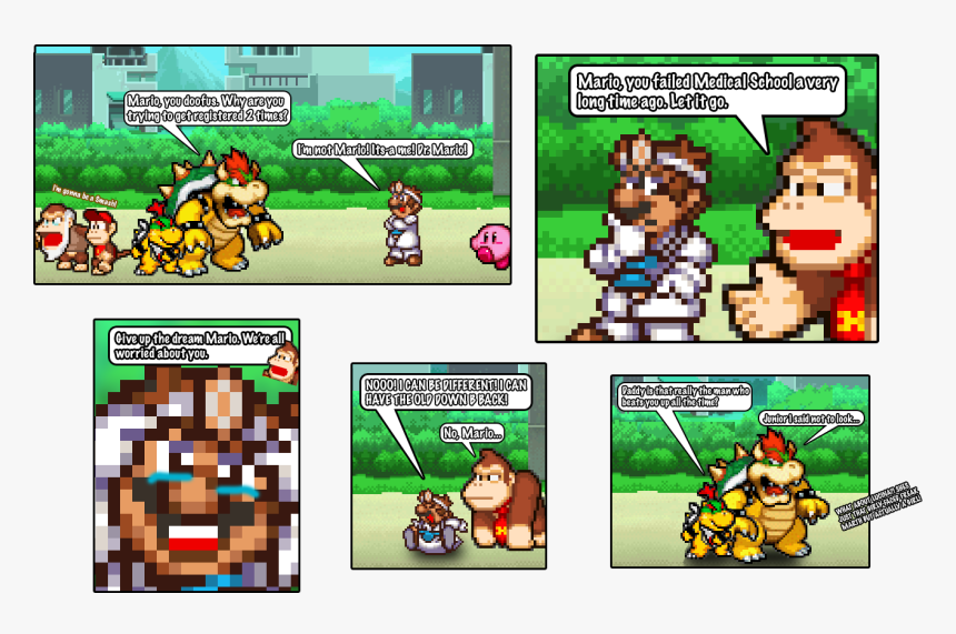 Dr Mario Comic, HD Png Download
