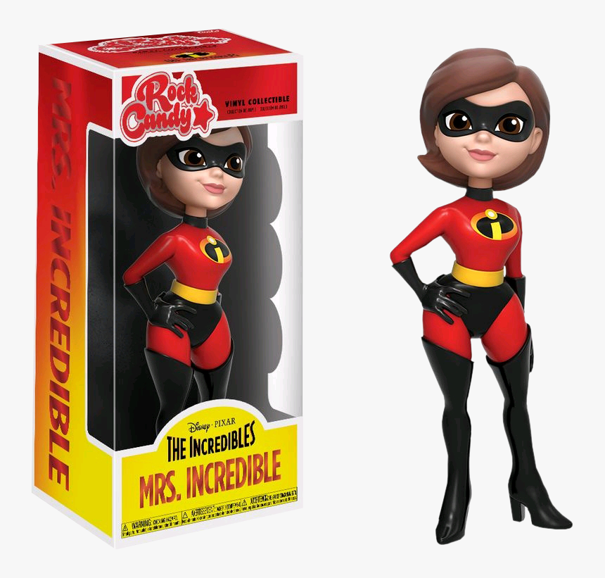 Funko Rock Candy Mrs Incredible, HD Png Download