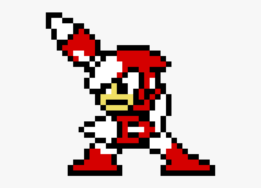 Mega Man Crash Man Sprite, HD Png Download