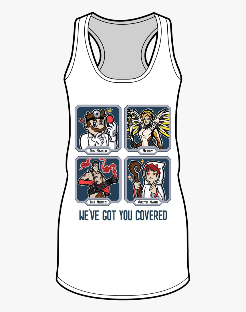 Medic And Mercy Comic, HD Png Download