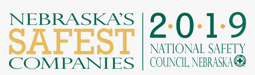 Safest Company Logo 2019 - Nebraska's Safest Companies, HD Png Download