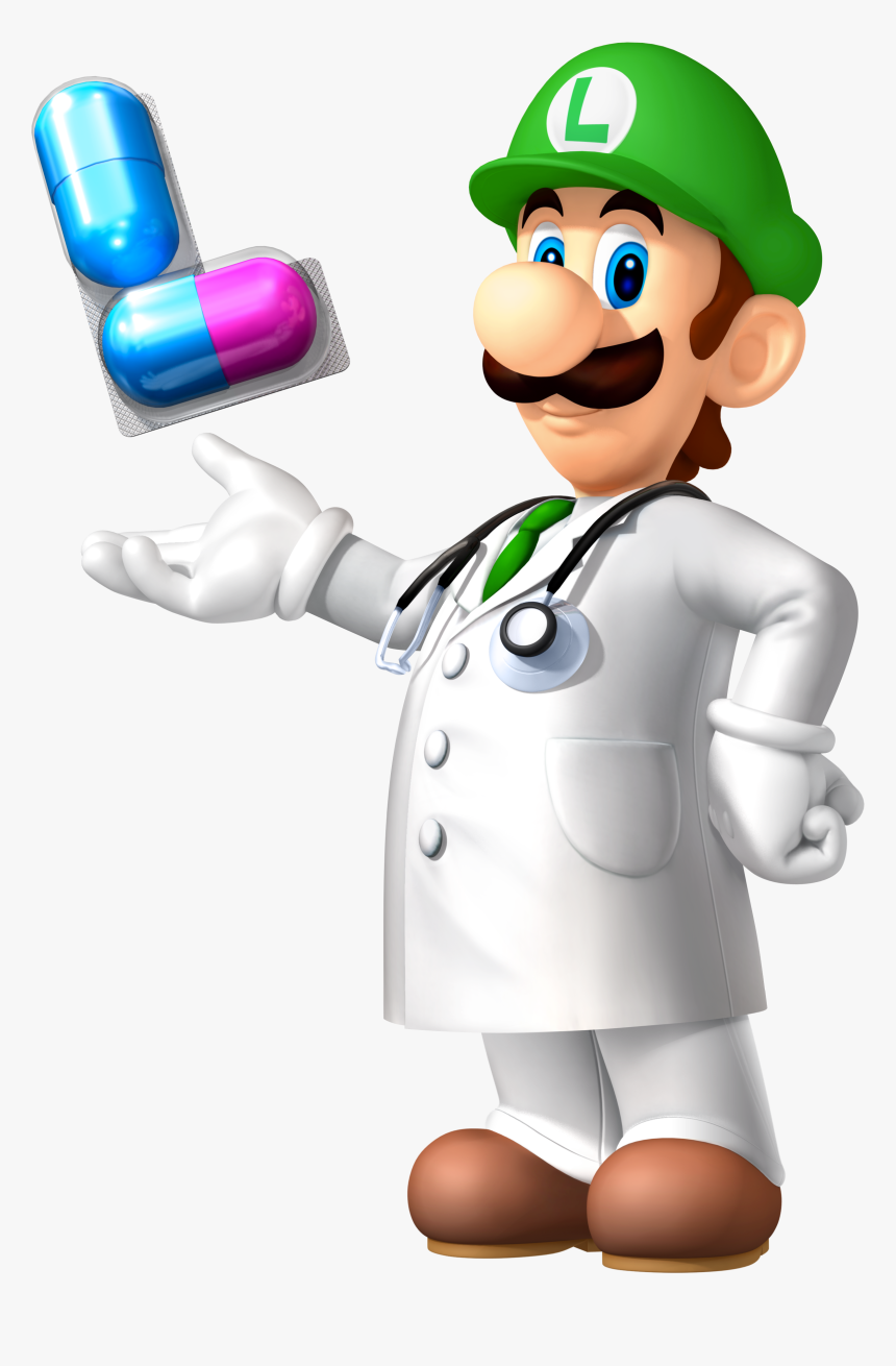 dr mario background on Transparent Luigi Dr Luigi Png Png Download Transparent Png Image Pngitem