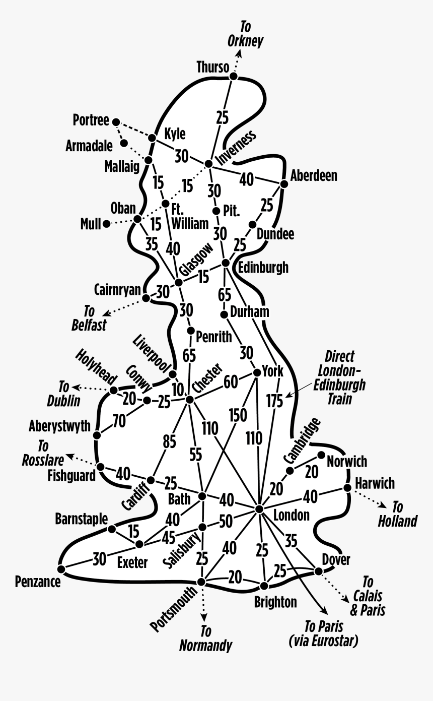 Britain Railroads, HD Png Download