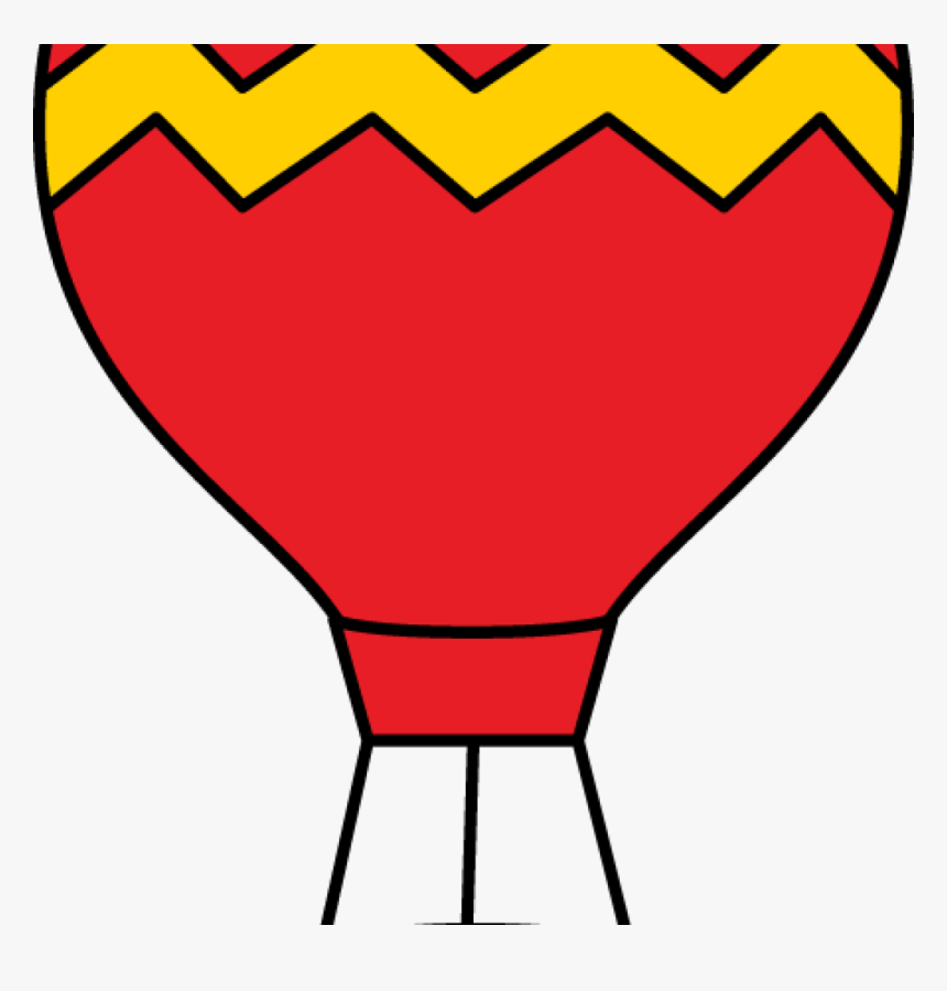 Hot Air Balloon Clip Art Hot Air Balloon Clipart - Red Hot Air Balloon Clipart, HD Png Download