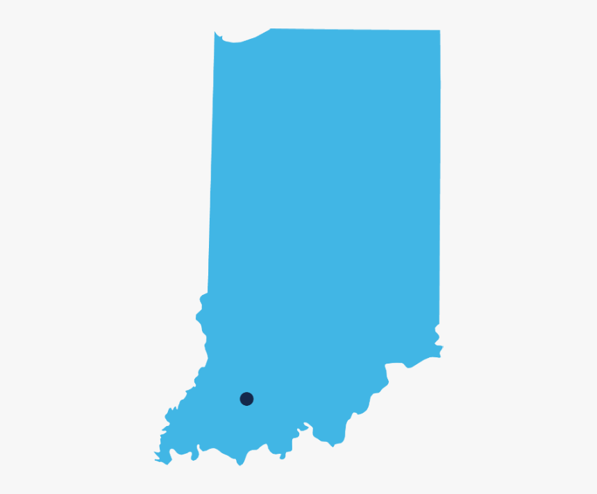 Huntingburg, Indiana - State Of Indiana Transparent, HD Png Download