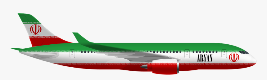 Aircraft, Passenger Plane, Iran, Tajikistan - Model Aircraft, HD Png Download