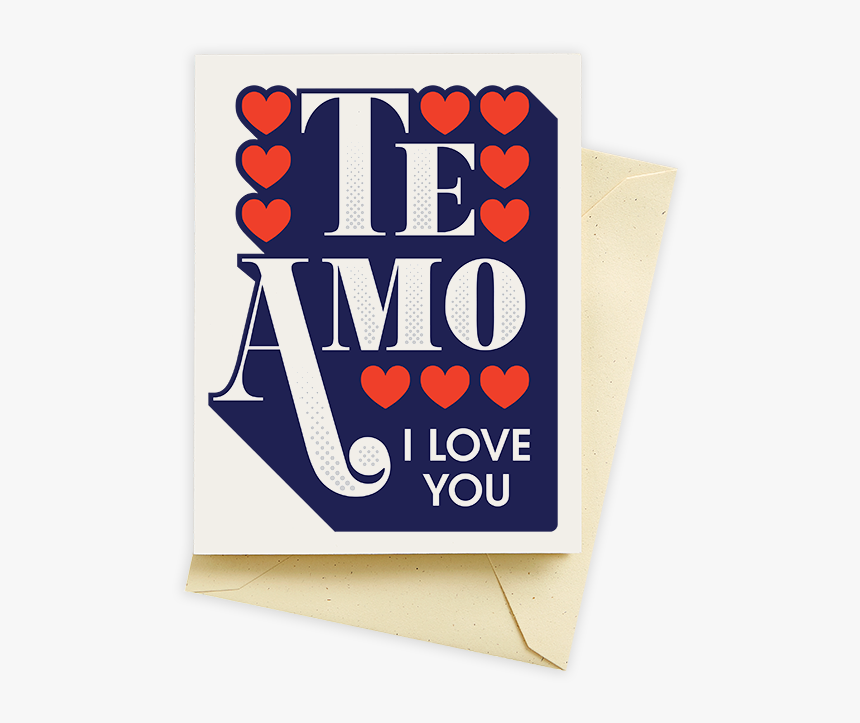Te Amo Png -te Amo Card[lv 2007 Ea] - Poster, Transparent Png