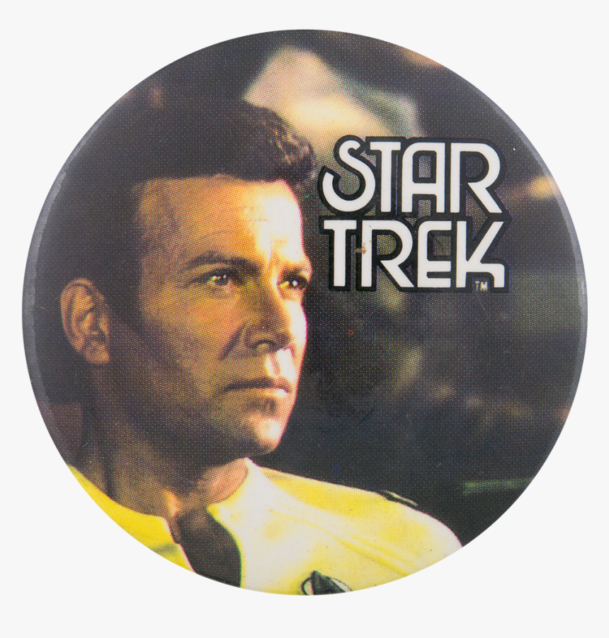 Captain Kirk Yellow Shirt Star Trek Entertainment Button - Album Cover, HD Png Download