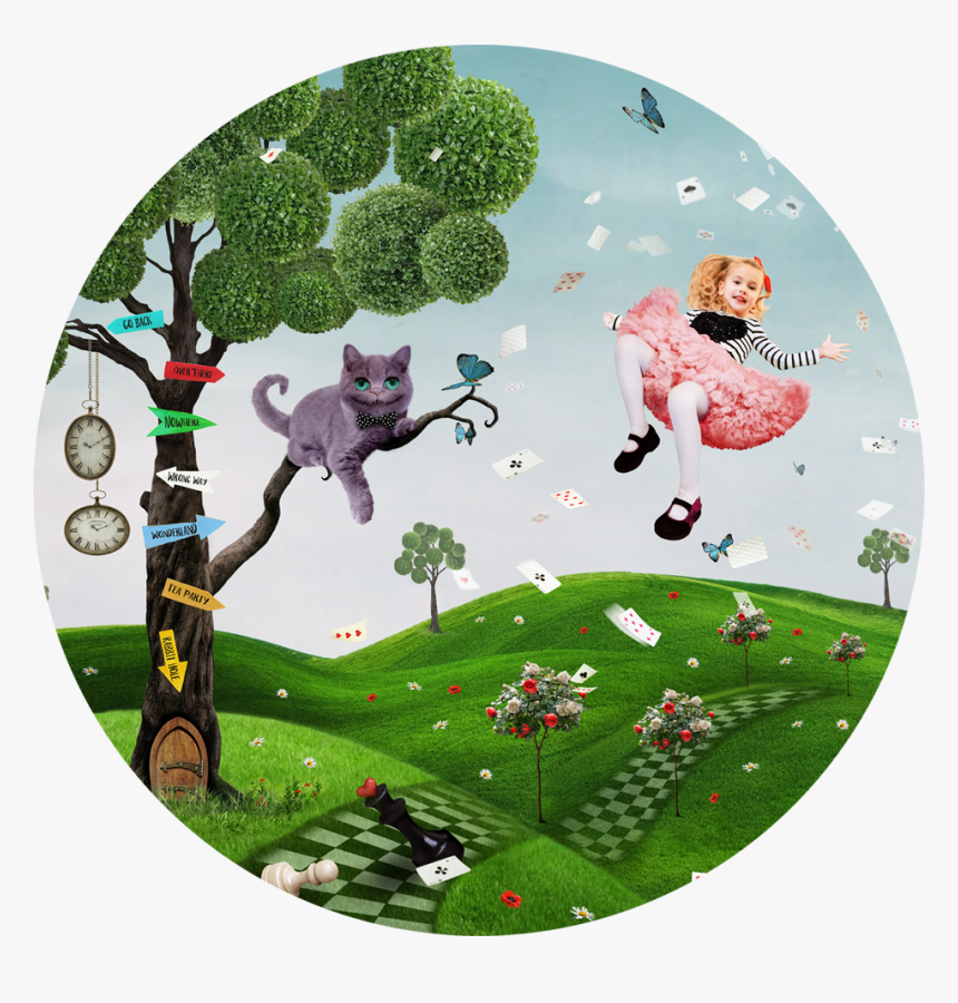 Alice In Wonderland Wall Paper, HD Png Download