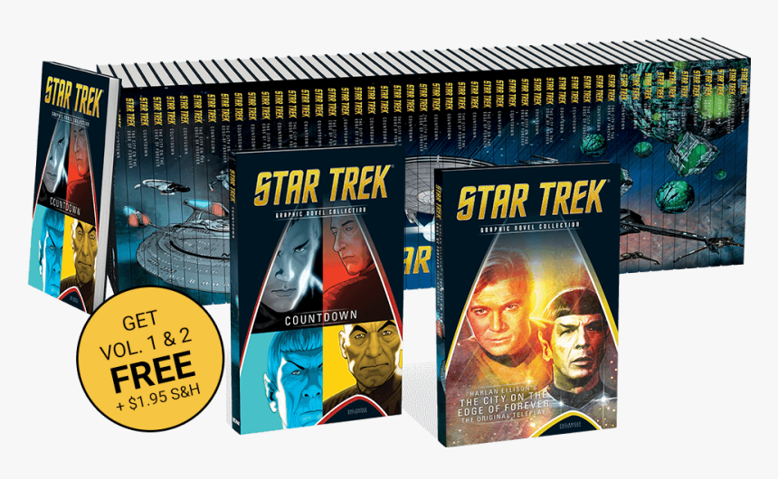 Star Trek Graphic Novel Collection Countdown, HD Png Download